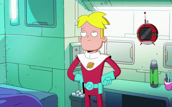 blonde Gary Goodspeed TV Show Final Space HD Desktop Wallpaper | Background Image