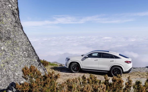 white car car SUV Mercedes-Benz vehicle Mercedes-AMG GLE 53 HD Desktop Wallpaper | Background Image