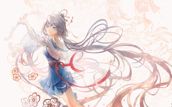 Luo Tianyi Anime Vocaloid HD Desktop Wallpaper | Background Image