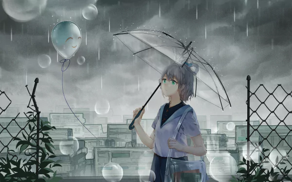 Luo Tianyi Anime Vocaloid HD Desktop Wallpaper | Background Image