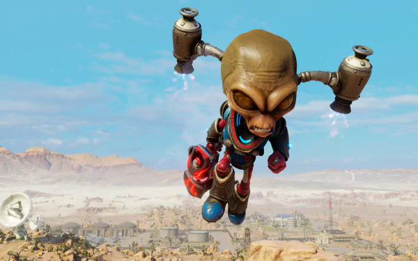 video game Destroy All Humans! HD Desktop Wallpaper | Background Image