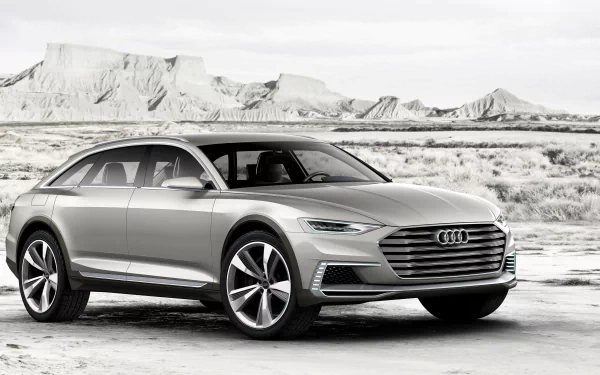 car silver car compact car Audi concept car vehicle Audi Prologue HD Desktop Wallpaper | Background Image