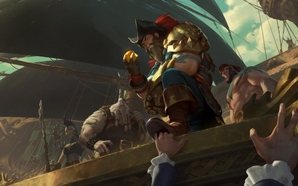 Video Game Legends of Runeterra Bilgewater Gangplank HD Wallpaper | Background Image