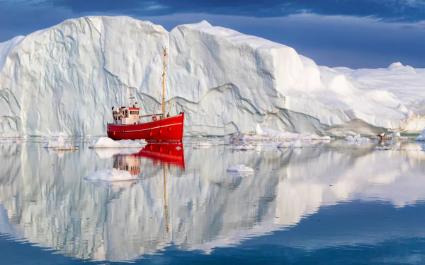 arctic iceberg Greenland (Movie) vehicle ship HD Desktop Wallpaper | Background Image