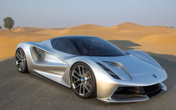 supercar silver car Lotus (Car) car vehicle lotus evija HD Desktop Wallpaper | Background Image