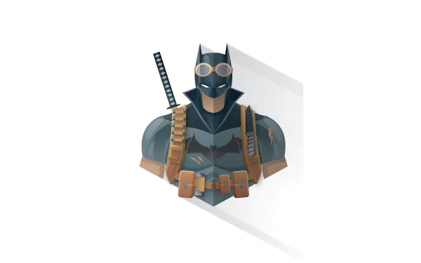 minimalist DC Comics Batman Comic Batman: Zero Year Minimalist Comic HD Desktop Wallpaper | Background Image