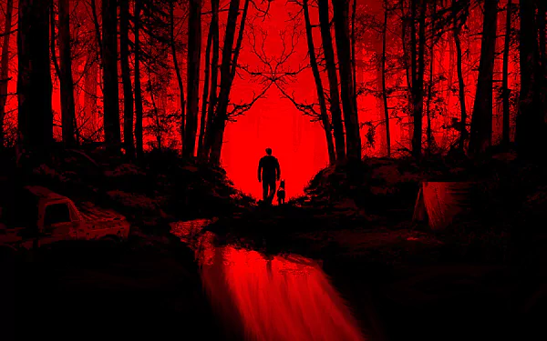  Blair Witch Red And Black Artwork