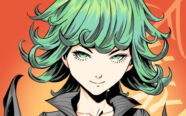 Anime One-Punch Man Tatsumaki Face Green Eyes Green Hair HD Wallpaper | Background Image