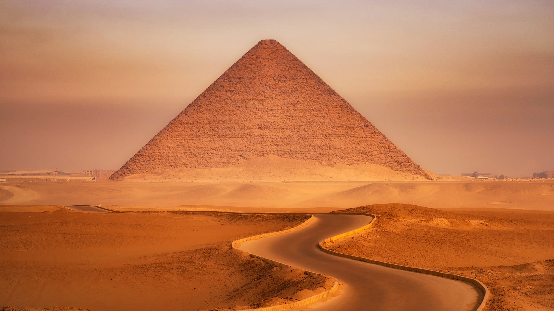 Man Made Pyramid HD Wallpaper | Background Image