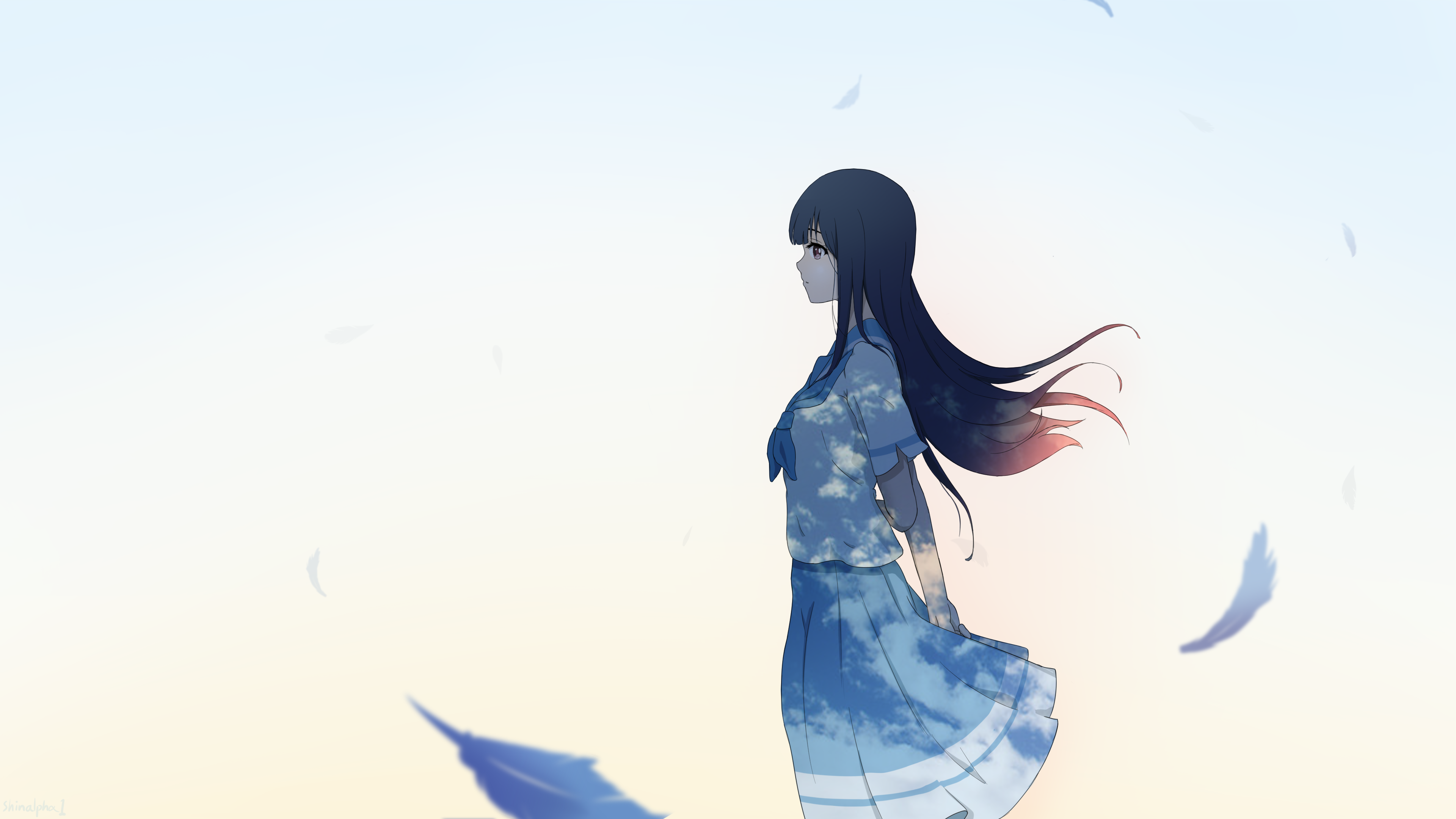 Anime Liz and the Blue Bird HD Wallpaper | Background Image