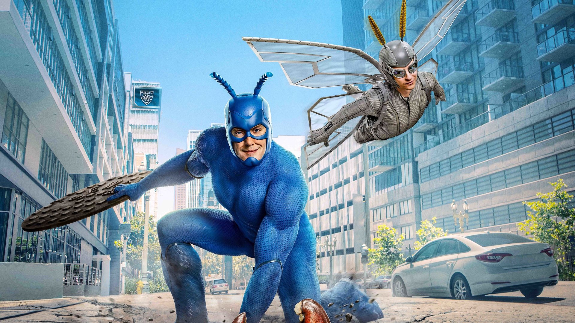 Download The Tick (New England Comics) Arthur Everest TV Show The Tick (2016) HD Wallpaper