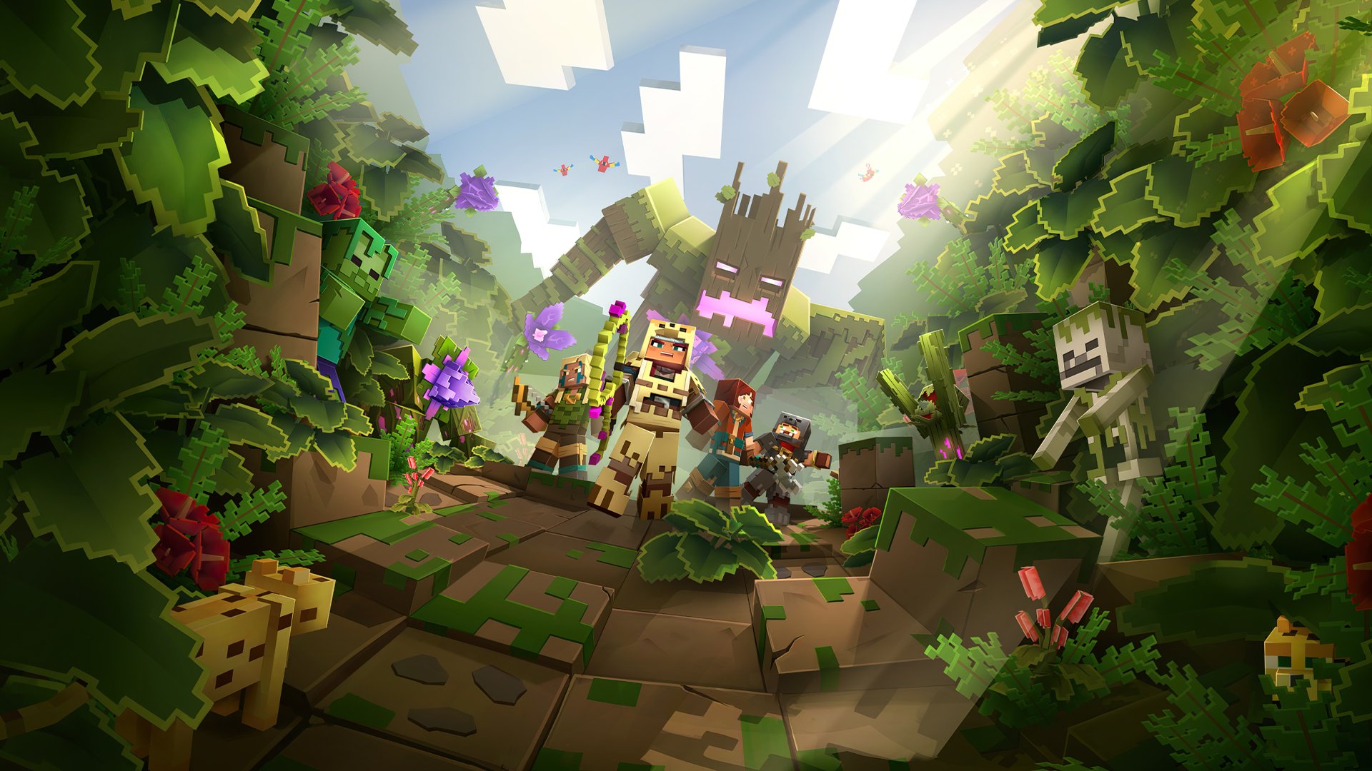 Featured image of post Minecraft Dungeons Wallpaper Desktop Dungeons is releasing next month may 26