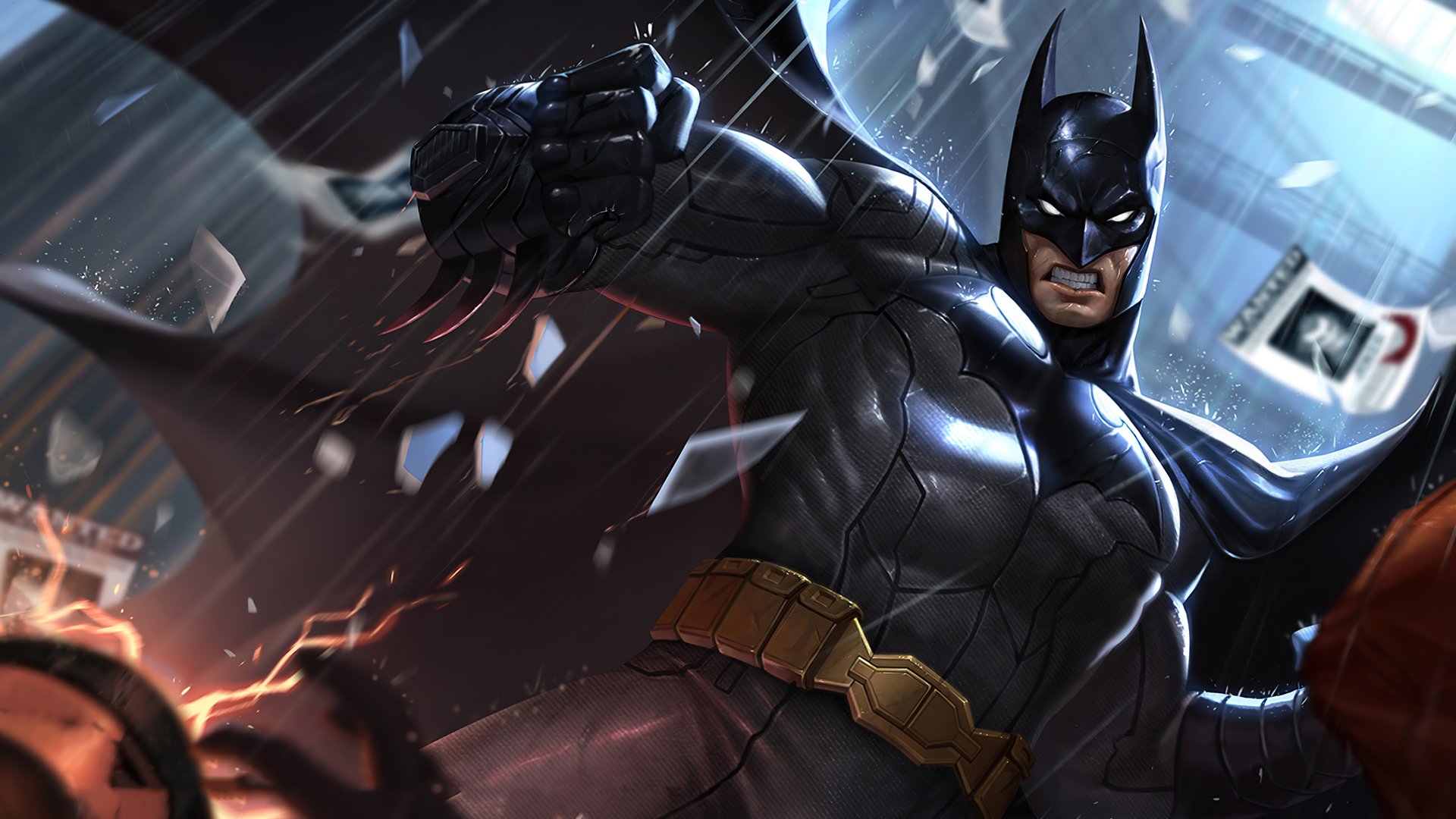 Download DC Comics Batman Video Game Arena Of Valor 4k Ultra HD Wallpaper