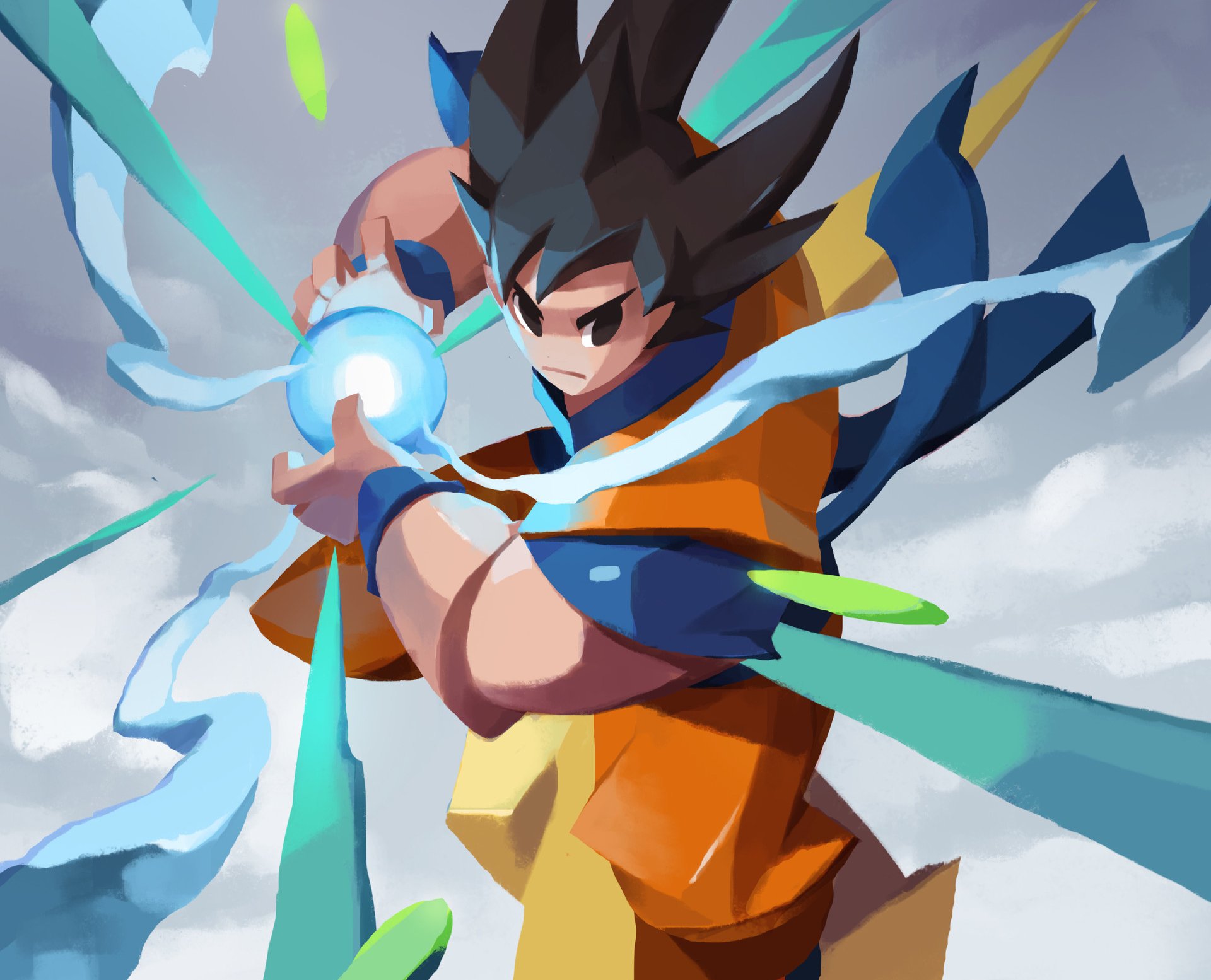 Download Goku Anime Dragon Ball HD Wallpaper by chanin suasungnern