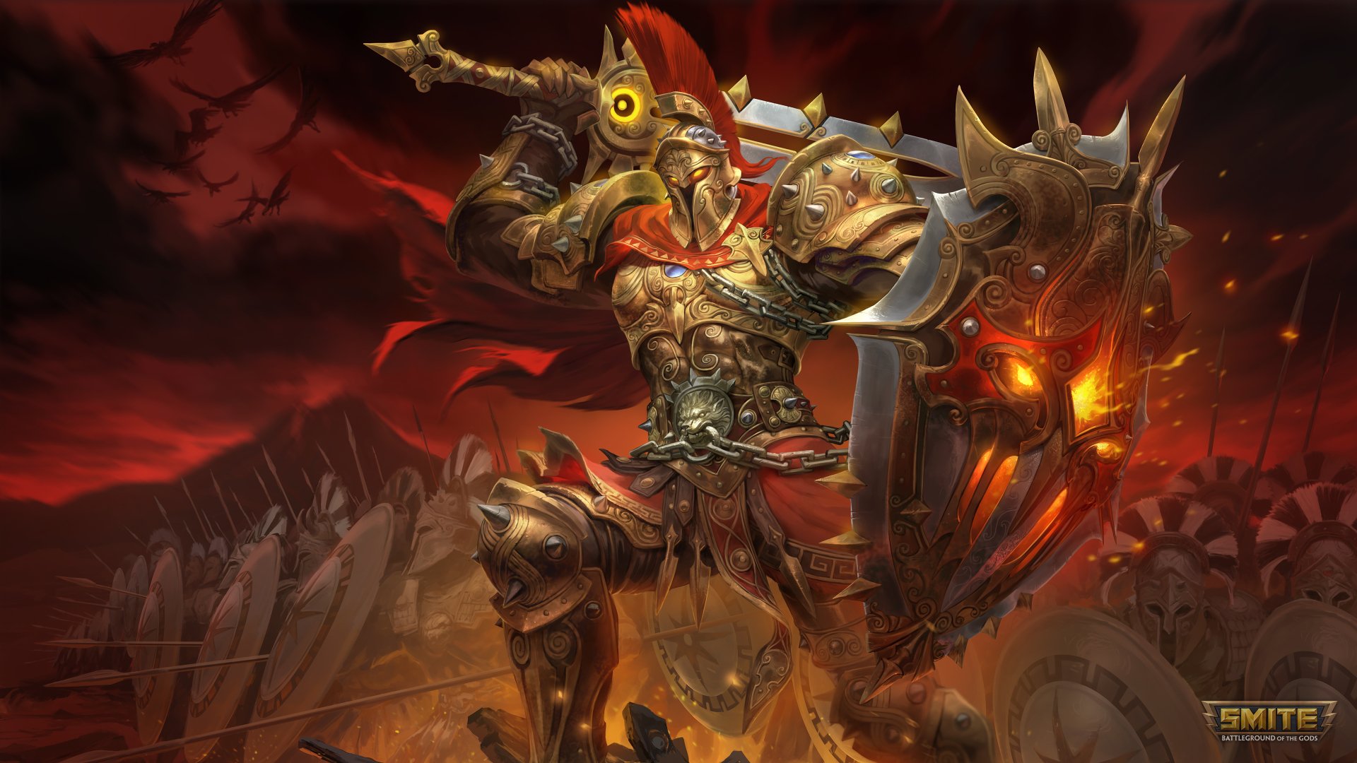 K Ares Smite Wallpapers Background Images