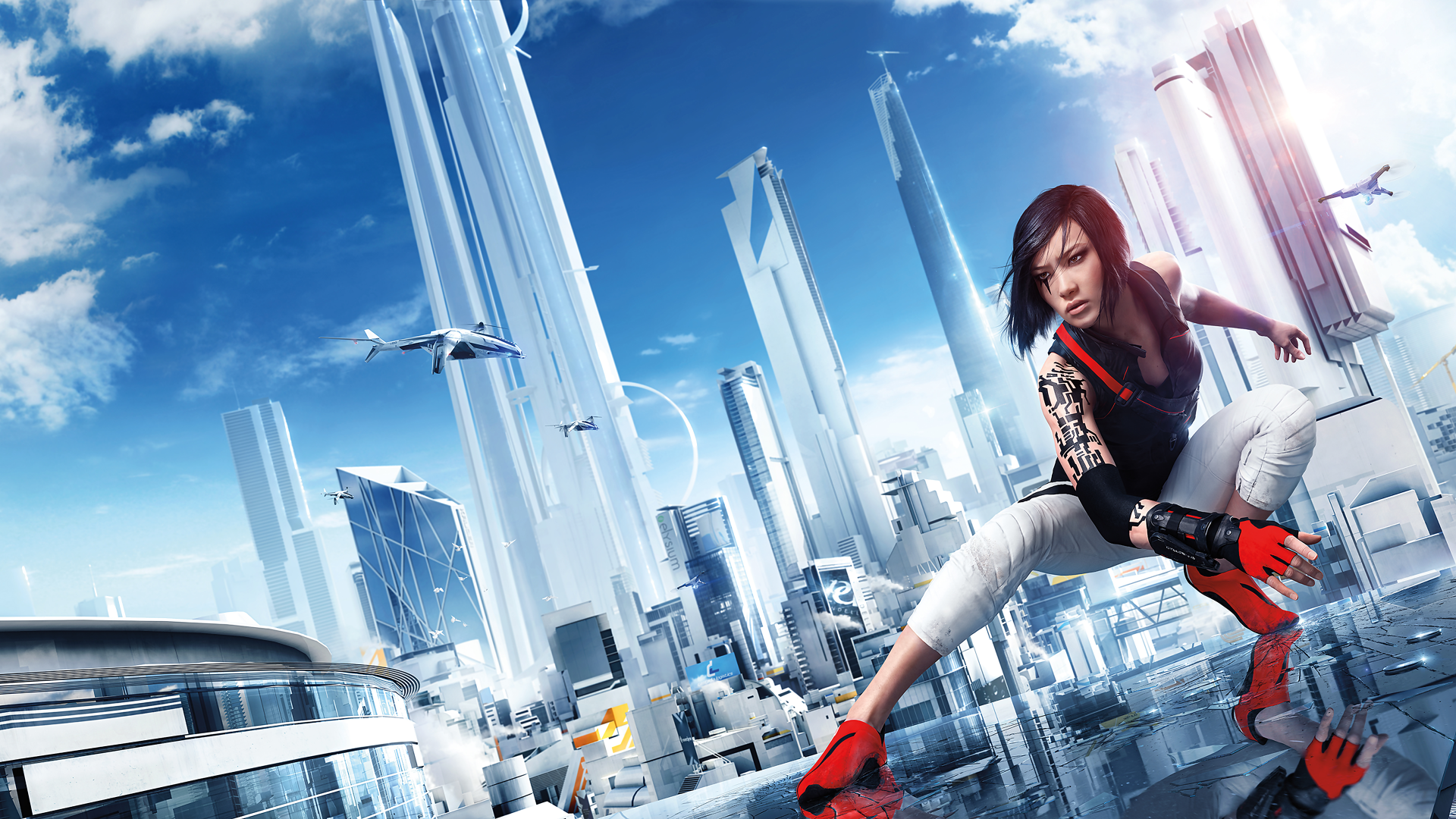 Download Faith Connors Video Game Mirror's Edge Catalyst 4k Ultra HD Wallpaper