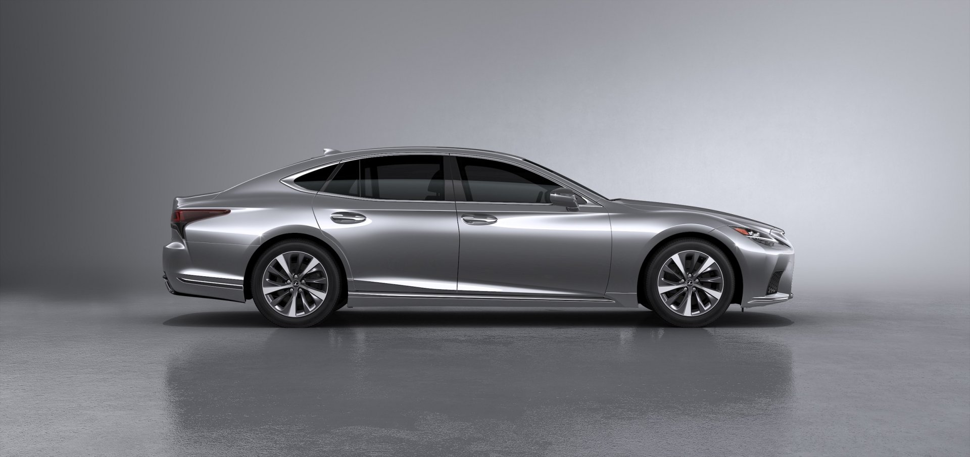 Download Silver Car Car Lexus Vehicle Lexus LS HD Wallpaper