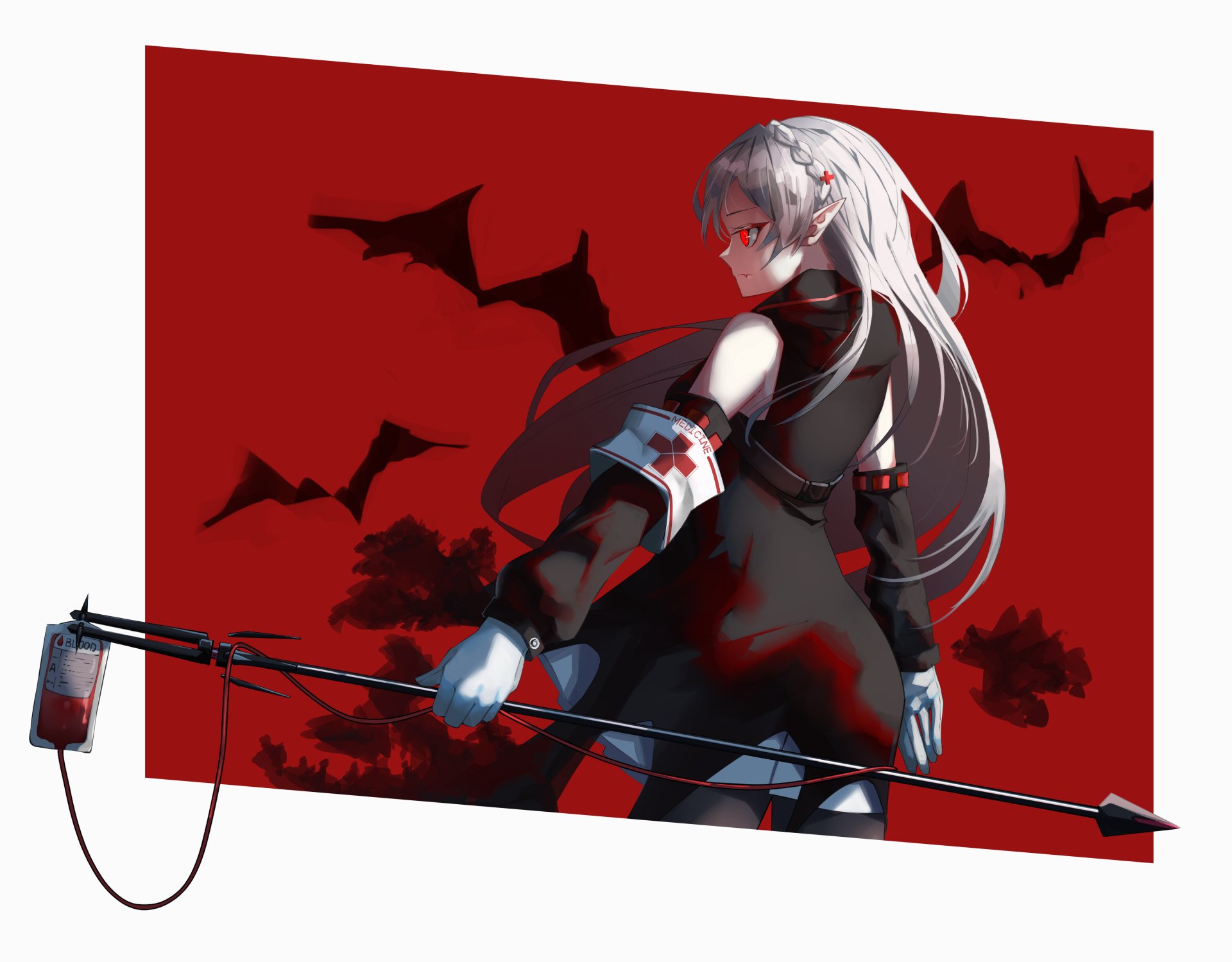 Download Warfarin (Arknights) Video Game Arknights 4k Ultra HD Wallpaper by 青おに