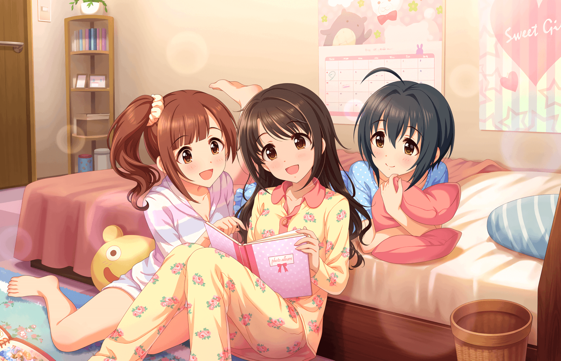Download Uzuki Shimamura Miho Kohinata HD Wallpaper