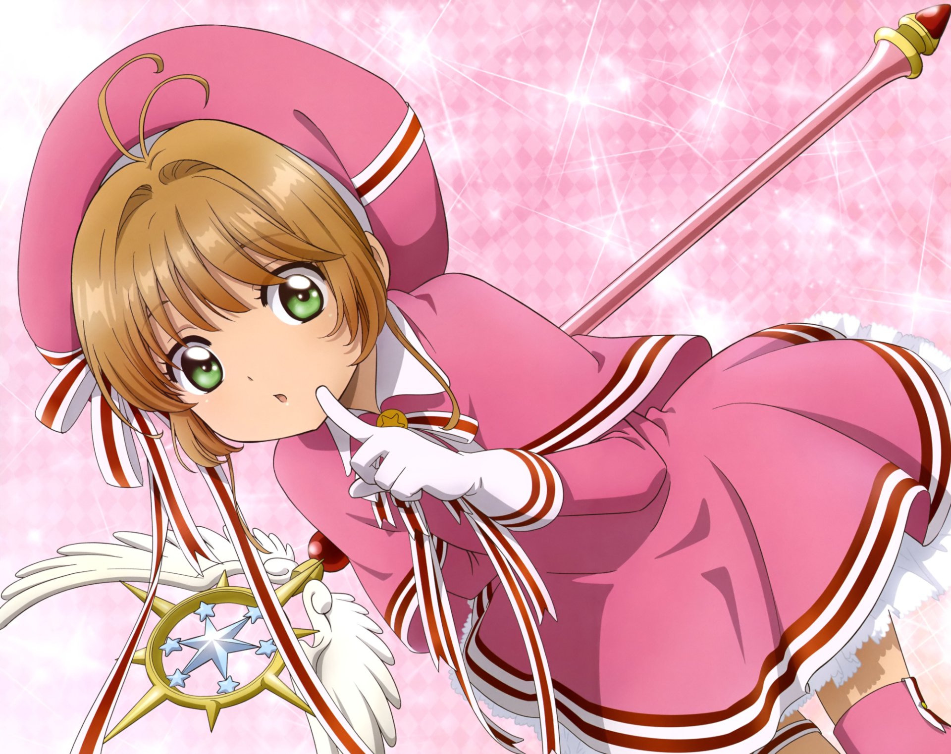 Download Sakura Kinomoto Anime Cardcaptor Sakura HD Wallpaper