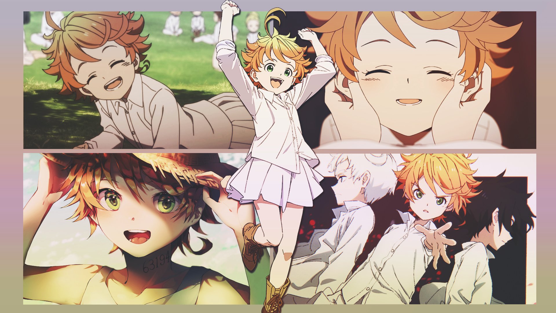 Download Gilda from The Promised Neverland Anime Series Wallpaper