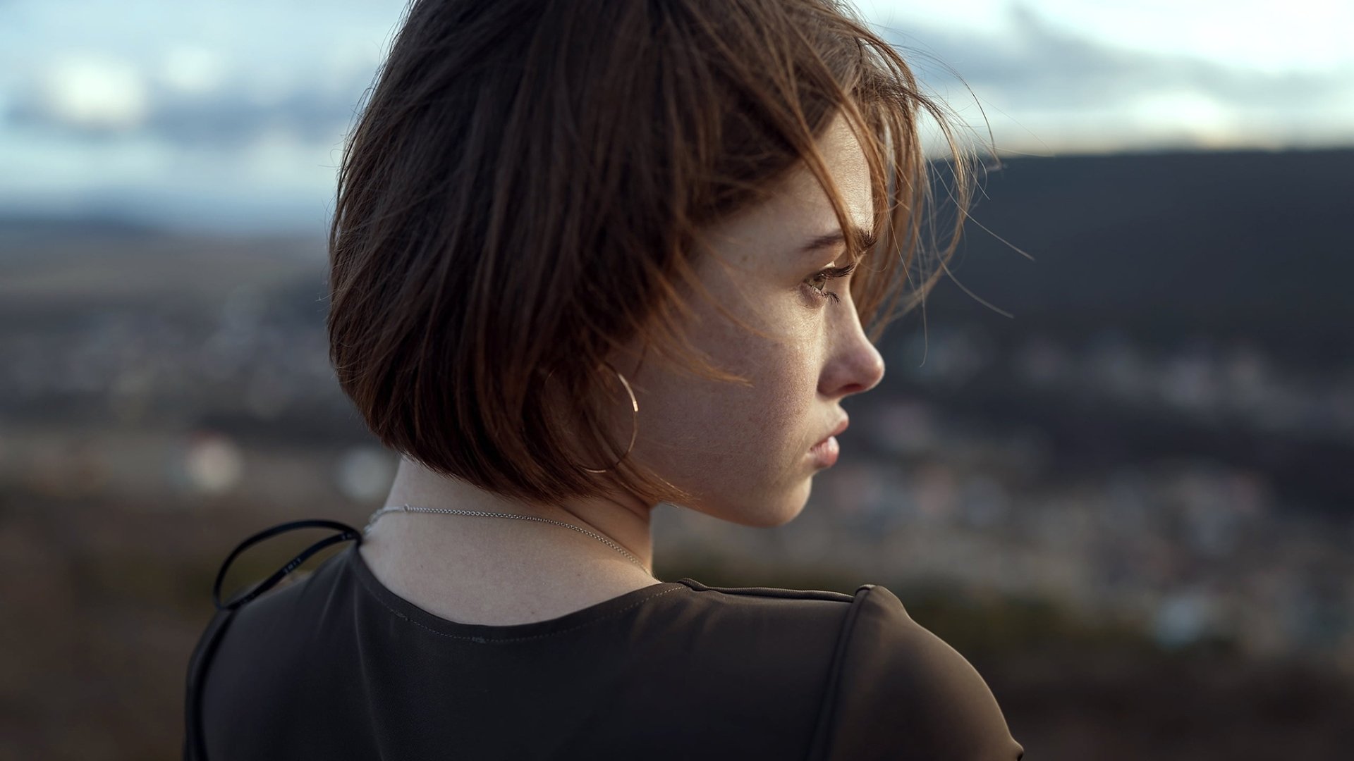 Download Mood Profile Woman Model HD Wallpaper by Aleks Five