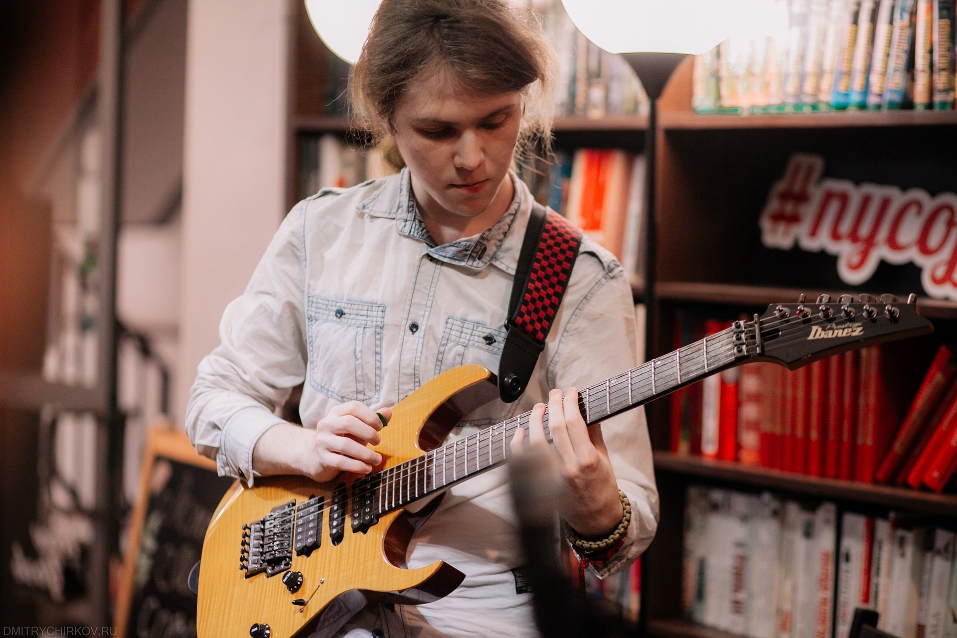 Download Guitar Music Musician HD Wallpaper