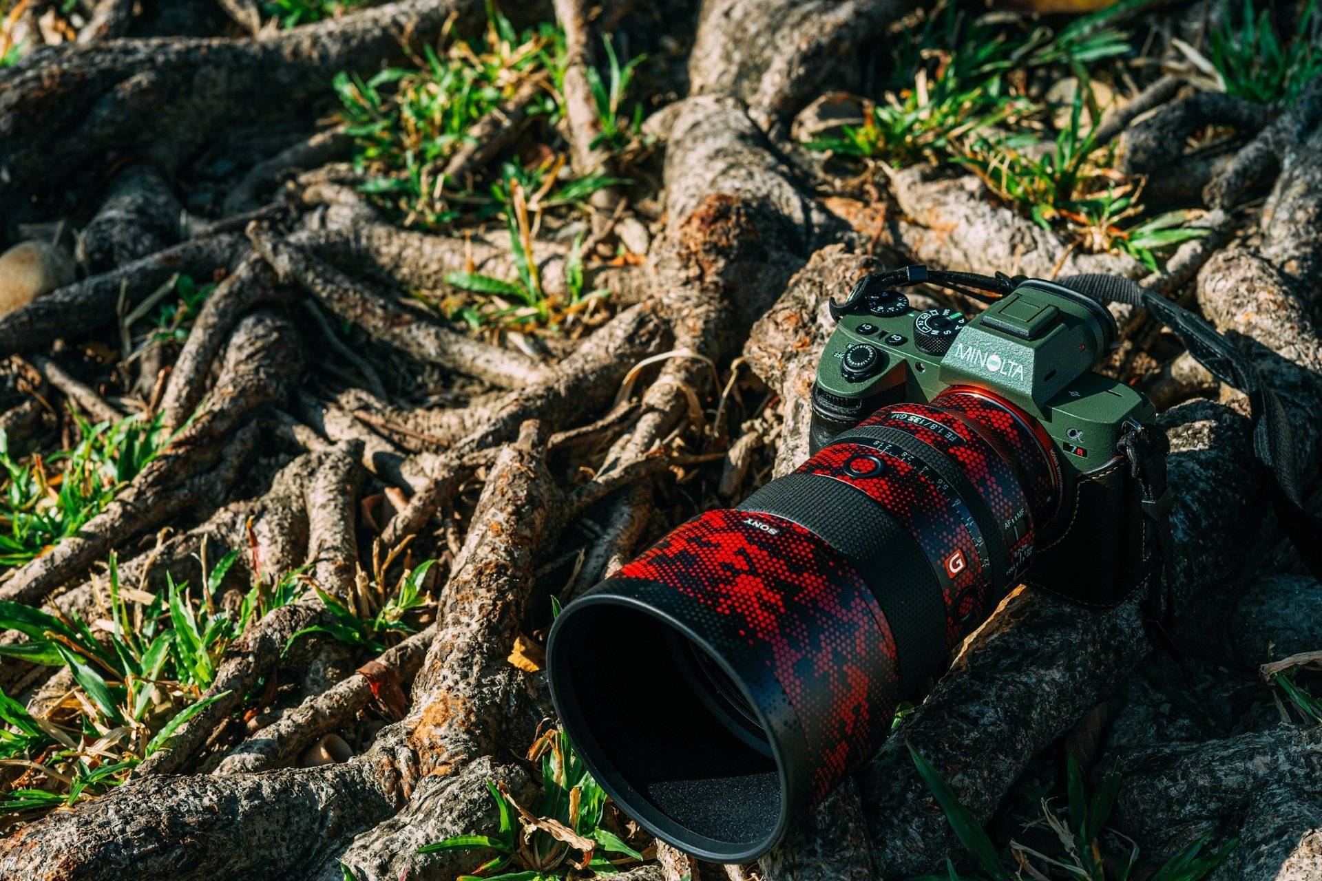 Download Minolta Lens Man Made Camera HD Wallpaper