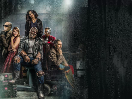 Chief (DC Comics) Crazy Jane Cyborg (DC Comics) Negative Man Elasti-Girl Robotman (DC Comics) TV Show Doom Patrol HD Desktop Wallpaper | Background Image