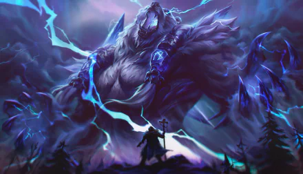 Volibear (League Of Legends) video game League Of Legends HD Desktop Wallpaper | Background Image