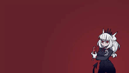 Lucifer (Helltaker) video game Helltaker HD Desktop Wallpaper | Background Image