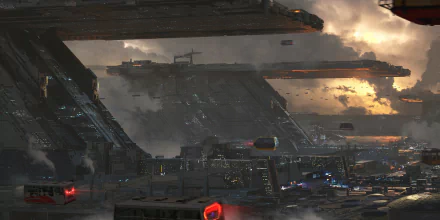 Sci Fi city sci fi city HD Desktop Wallpaper | Background Image