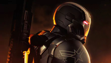 Comic War Machine HD Desktop Wallpaper | Background Image