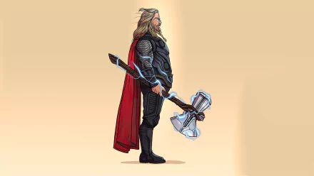Comic Thor HD Desktop Wallpaper | Background Image