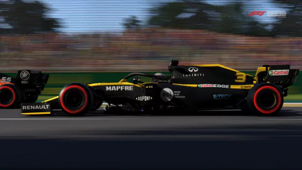 Renault DP World F1 Team R.S.20 video game F1 2020 HD Desktop Wallpaper | Background Image