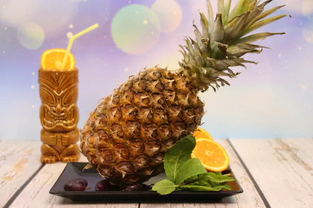 food pineapple HD Desktop Wallpaper | Background Image
