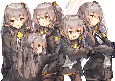 UMP45 (Girls Frontline) video game Girls Frontline HD Desktop Wallpaper | Background Image