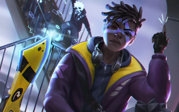 Ekko (League of Legends) video game League Of Legends HD Desktop Wallpaper | Background Image