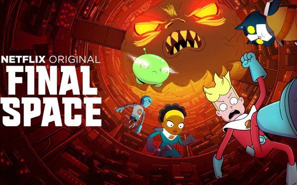 S.A.M.E.S. (Final Space) Lord Commander (Final Space) Mooncake (Final Space) Quinn Airgon Avocato (Final Space) Gary Goodspeed TV Show Final Space HD Desktop Wallpaper | Background Image