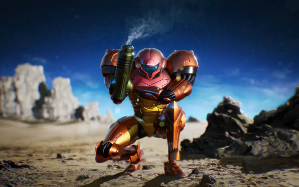 Samus Aran video game Metroid HD Desktop Wallpaper | Background Image