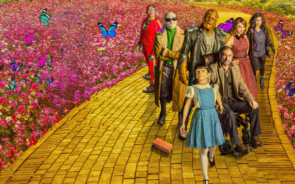 Dorothy Spinner Chief (DC Comics) Crazy Jane Cyborg (DC Comics) Negative Man Elasti-Girl Robotman (DC Comics) TV Show Doom Patrol HD Desktop Wallpaper | Background Image