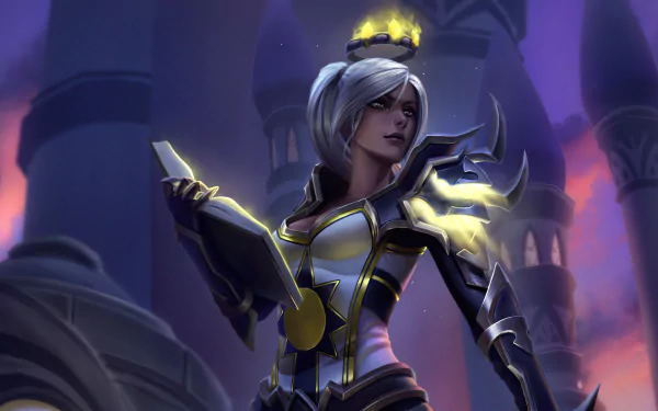 book ponytail white hair fantasy sorceress HD Desktop Wallpaper | Background Image