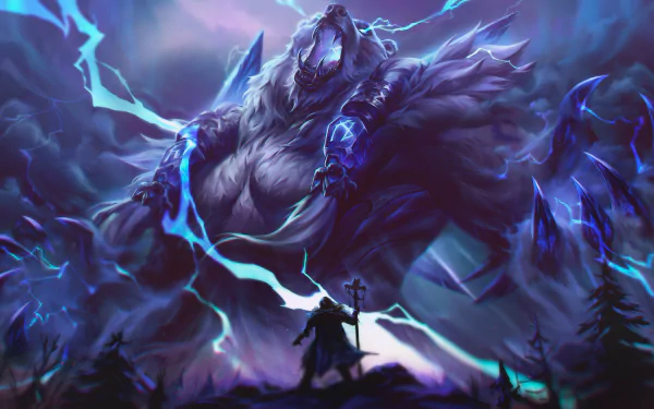 Volibear (League Of Legends) video game League Of Legends HD Desktop Wallpaper | Background Image