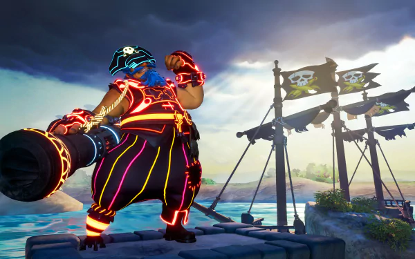 video game Rocket Arena HD Desktop Wallpaper | Background Image