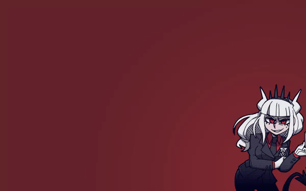 Lucifer (Helltaker) video game Helltaker HD Desktop Wallpaper | Background Image