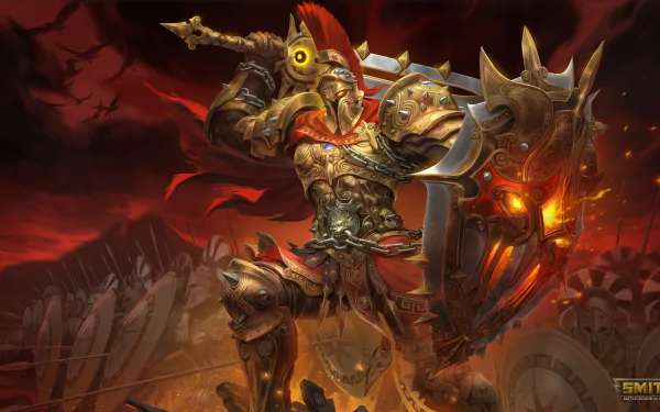 Ares (Smite) video game Smite HD Desktop Wallpaper | Background Image