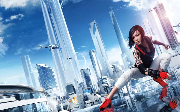Faith Connors video game Mirror's Edge Catalyst HD Desktop Wallpaper | Background Image