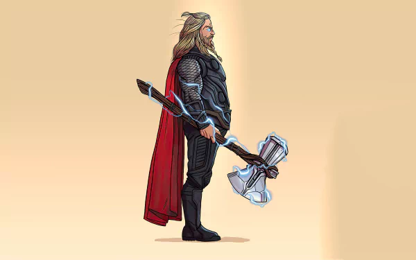 Comic Thor HD Desktop Wallpaper | Background Image