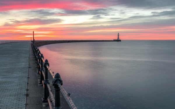 Man Made Pier HD Wallpaper | Background Image