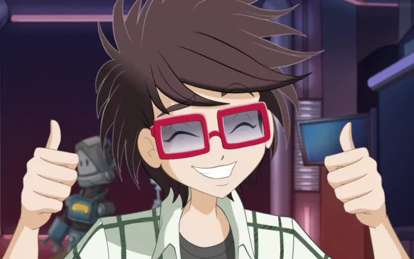 glasses smile Naoki (Winx Club) TV Show World of Winx HD Desktop Wallpaper | Background Image